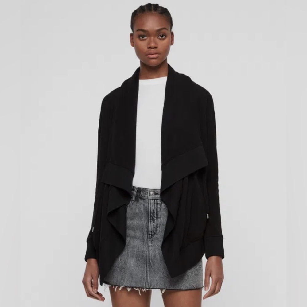 AllSaints Drape‎ Brushed Jacket